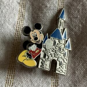 Mickey Mouse Cinderella Castle Walt Disney World Booster Pack Pin